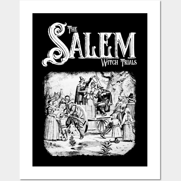 Salem Witch Trials Design Wall Art by HellwoodOutfitters